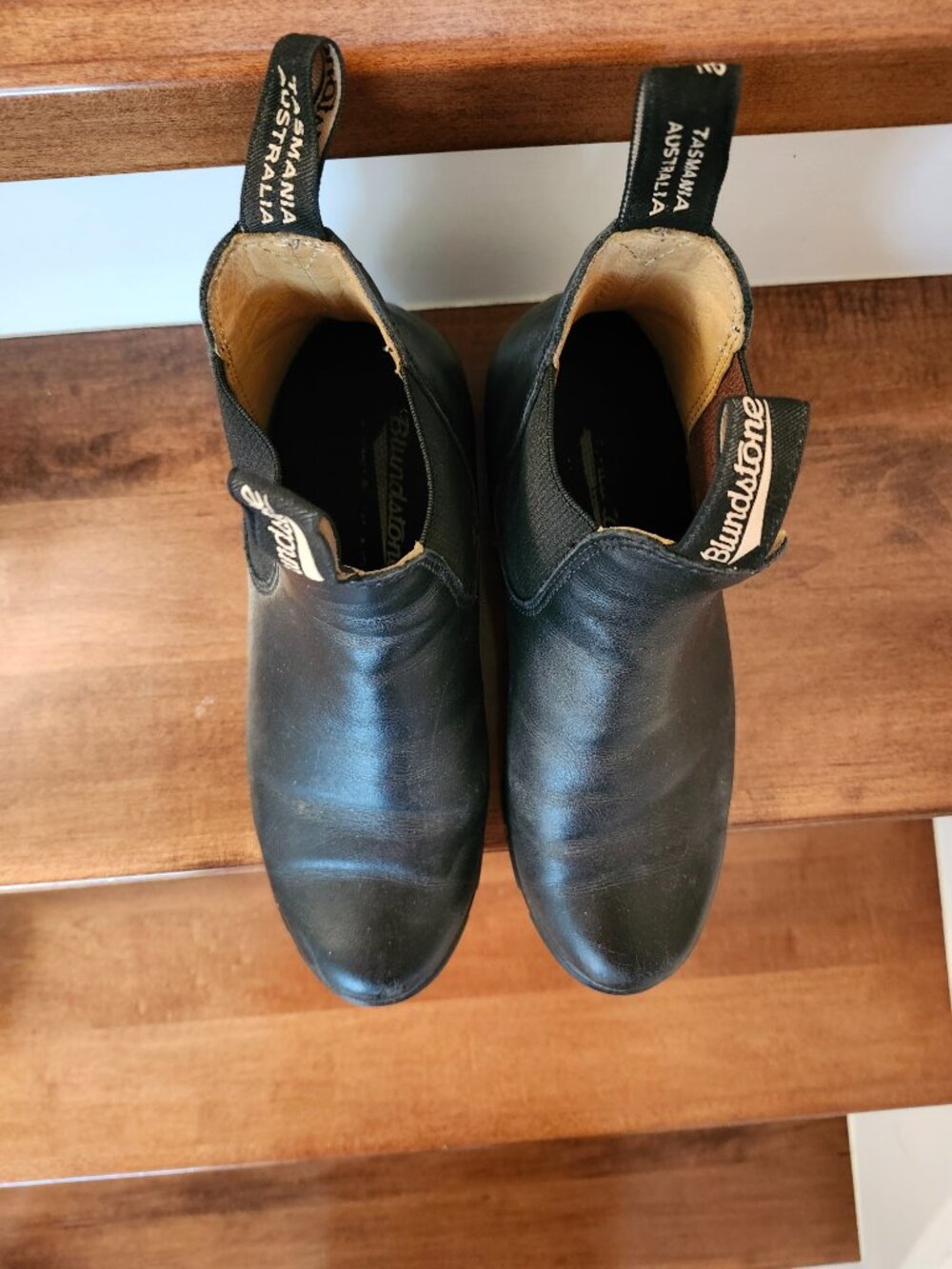 Blundstone heel chelsea black boots in women's size US 8.5 - Picture 2 of 8